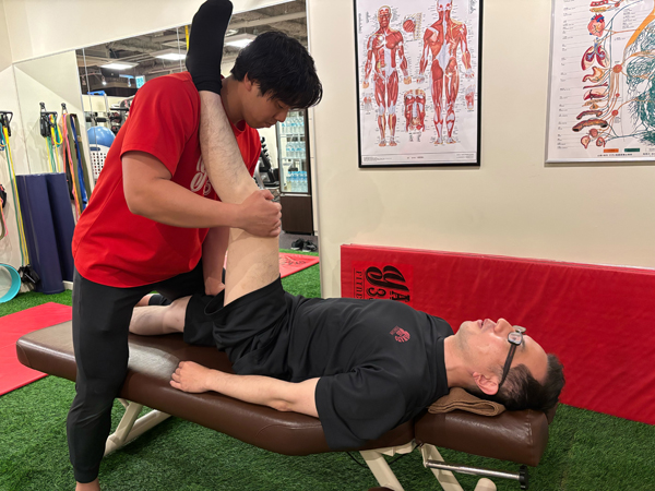 トレーニング後のストレッチ